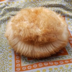 Vintage Lamb Fur Hat